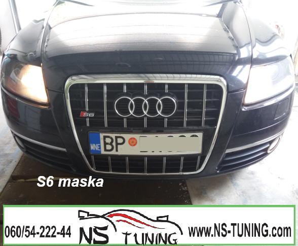 audi a6 c6 maska s6 rs6 ugradnja novi sad